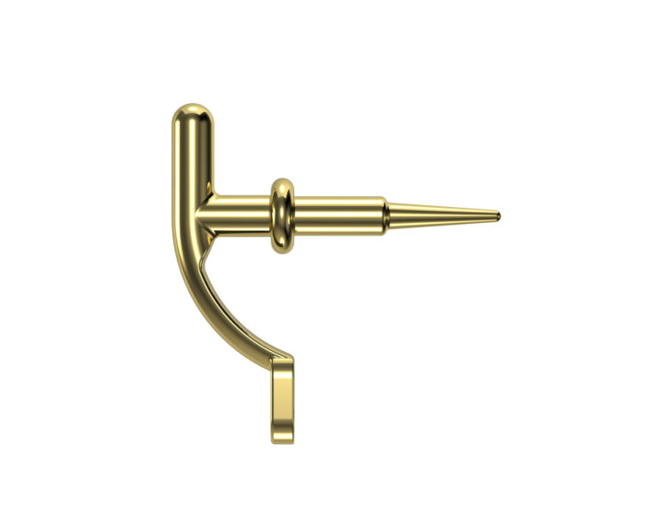 Tail hook for storm hook-brass