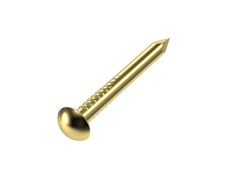 Nail for tailhook-dull-brass
